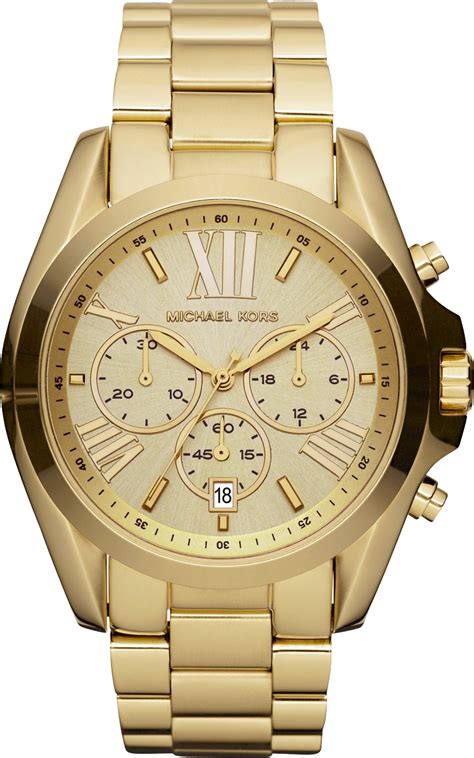 michael kors bradshaw gold glänzend|michael kors watch reviews.